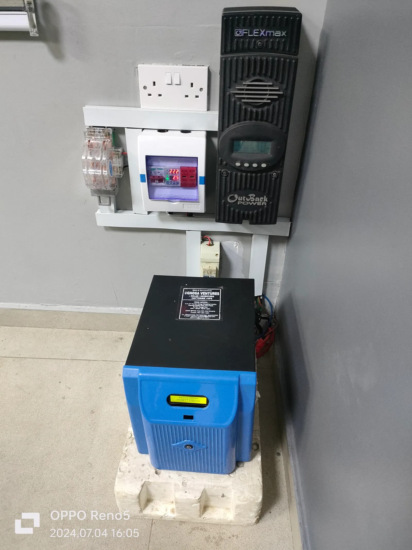 Smarten 2.5KVA Inverter Installation, project photo 1