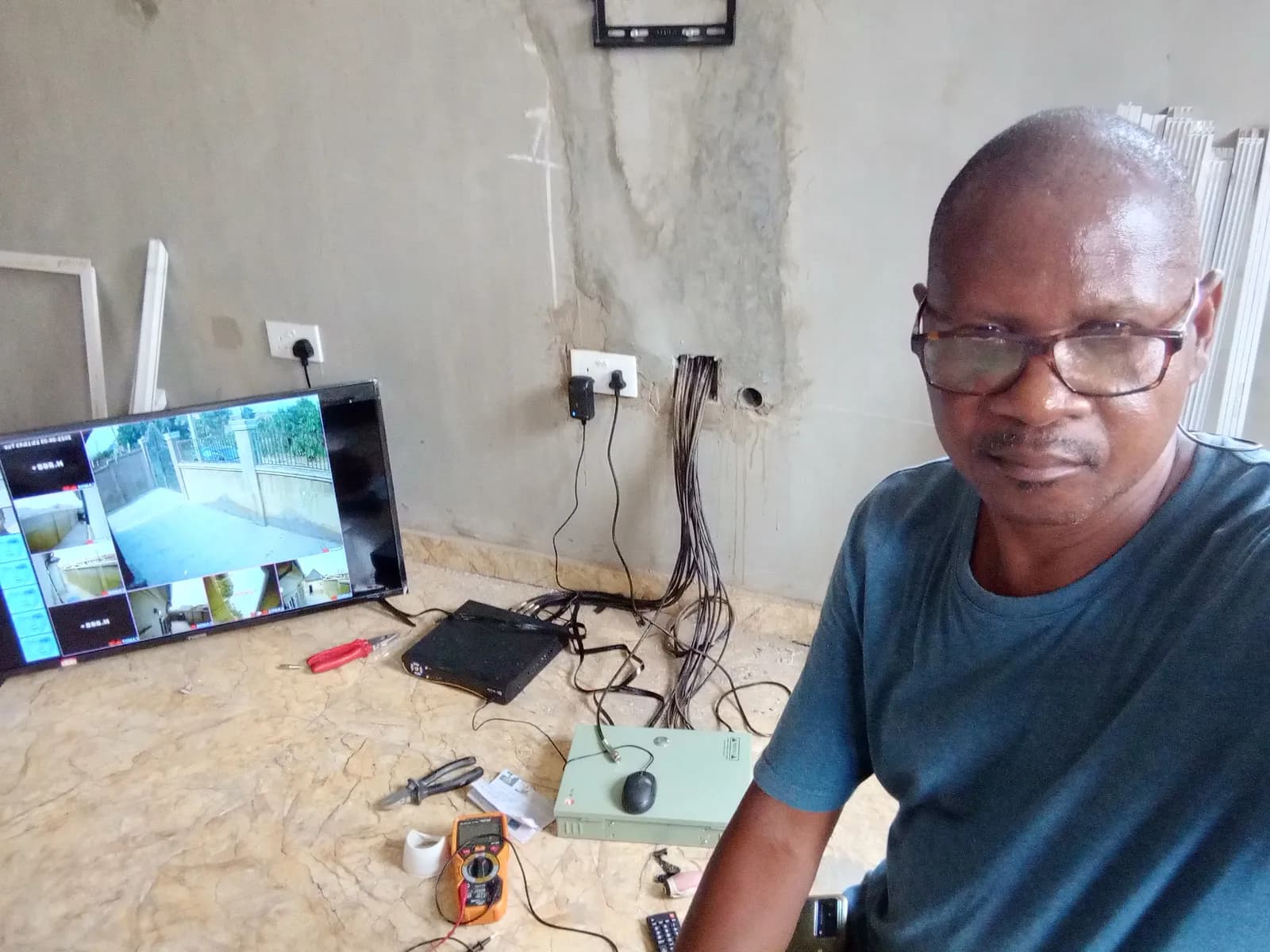 8 Channel CCTV System Installation, project photo 1