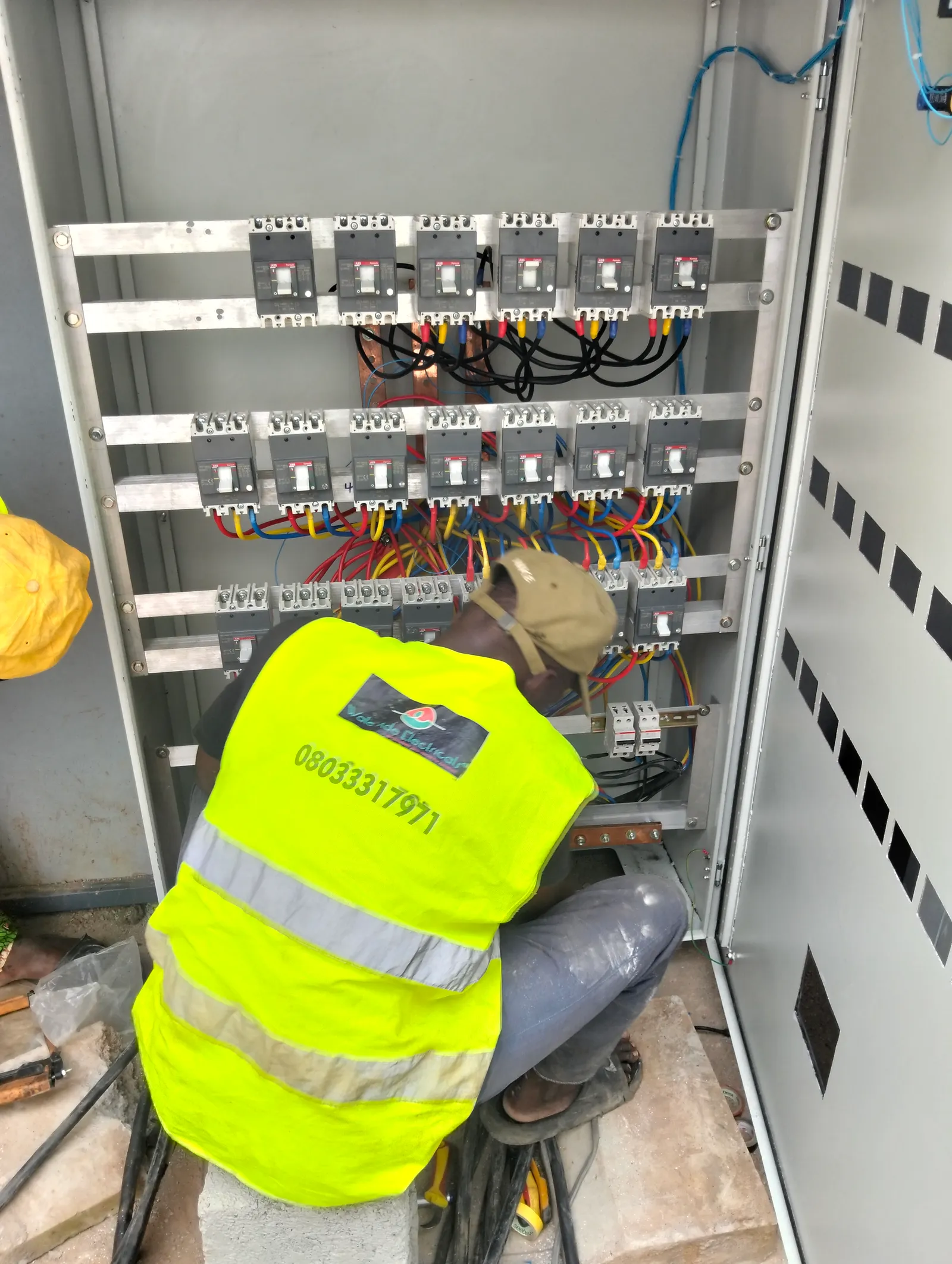 High Capacity Distribution Board Installation, project photo 1