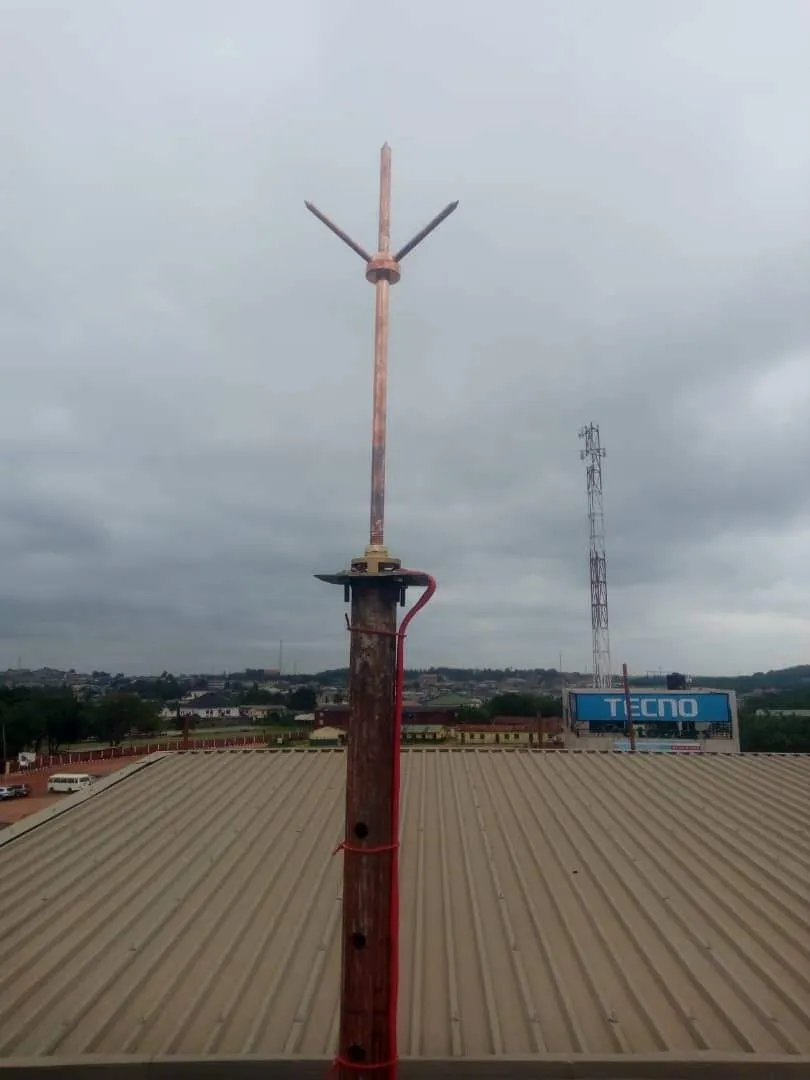Professional Lightning Protection System Installation, project photo 1