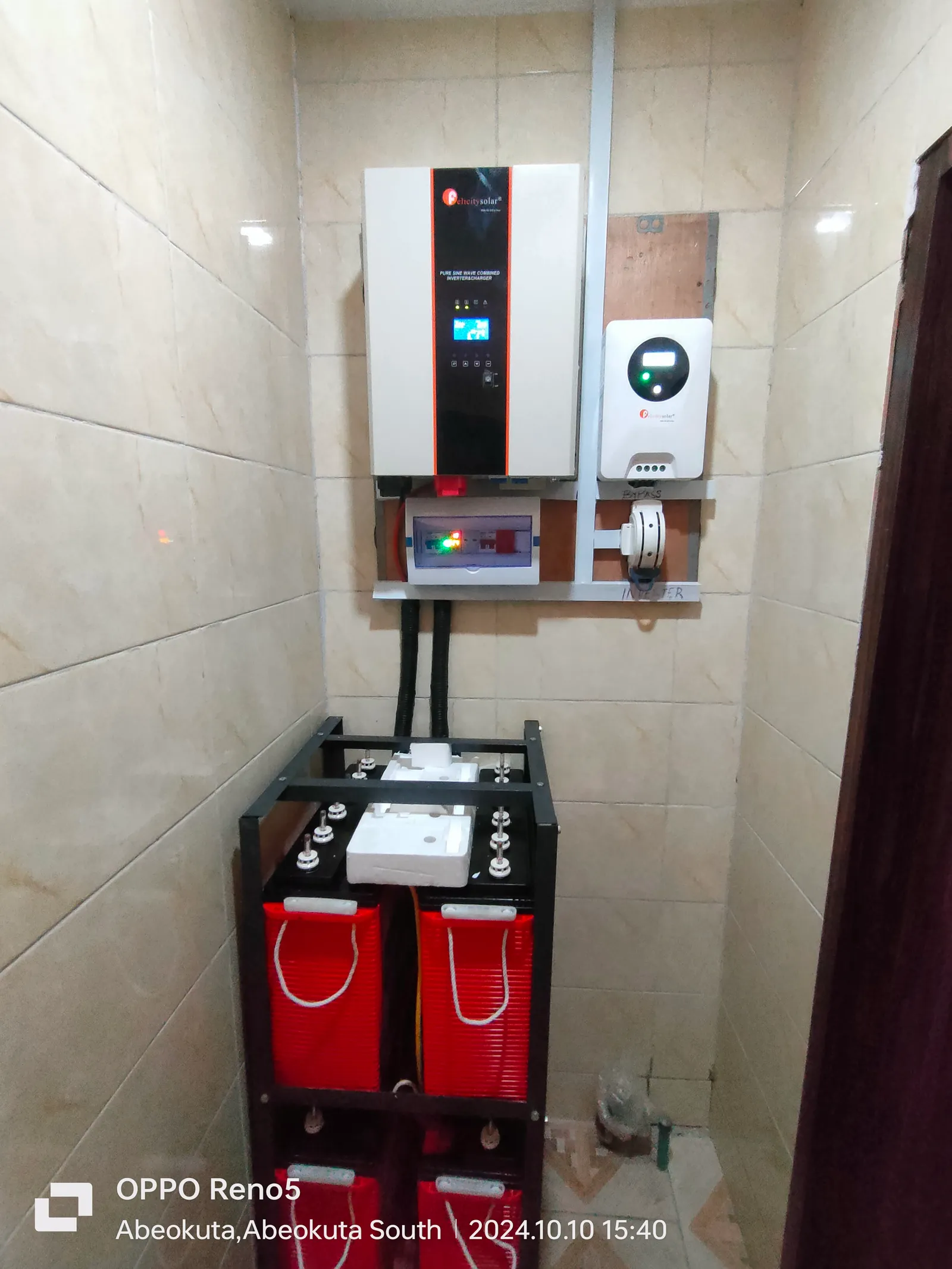 Felicity Pure Sine Wave Inverter - Abeokuta, Ogun State, project photo 1