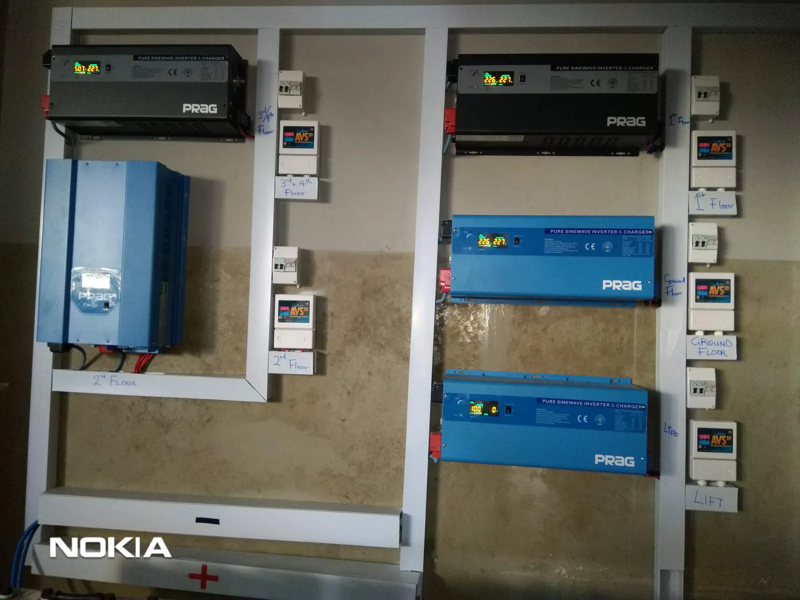 10KVA 48V PRAG Inverter and Charge Controller Installation, project photo 1